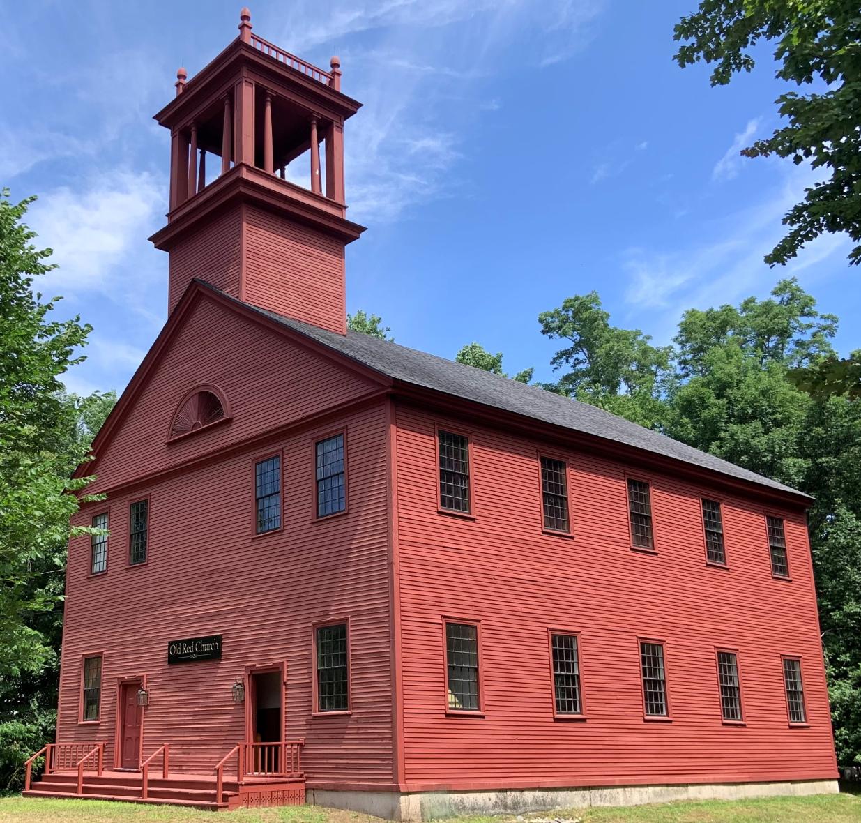 Red wood building